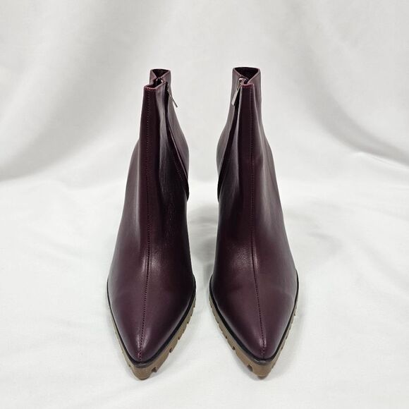 New Anine Bing Frances Boots in Burgundy - Size EU 41 - Picture 2 of 12